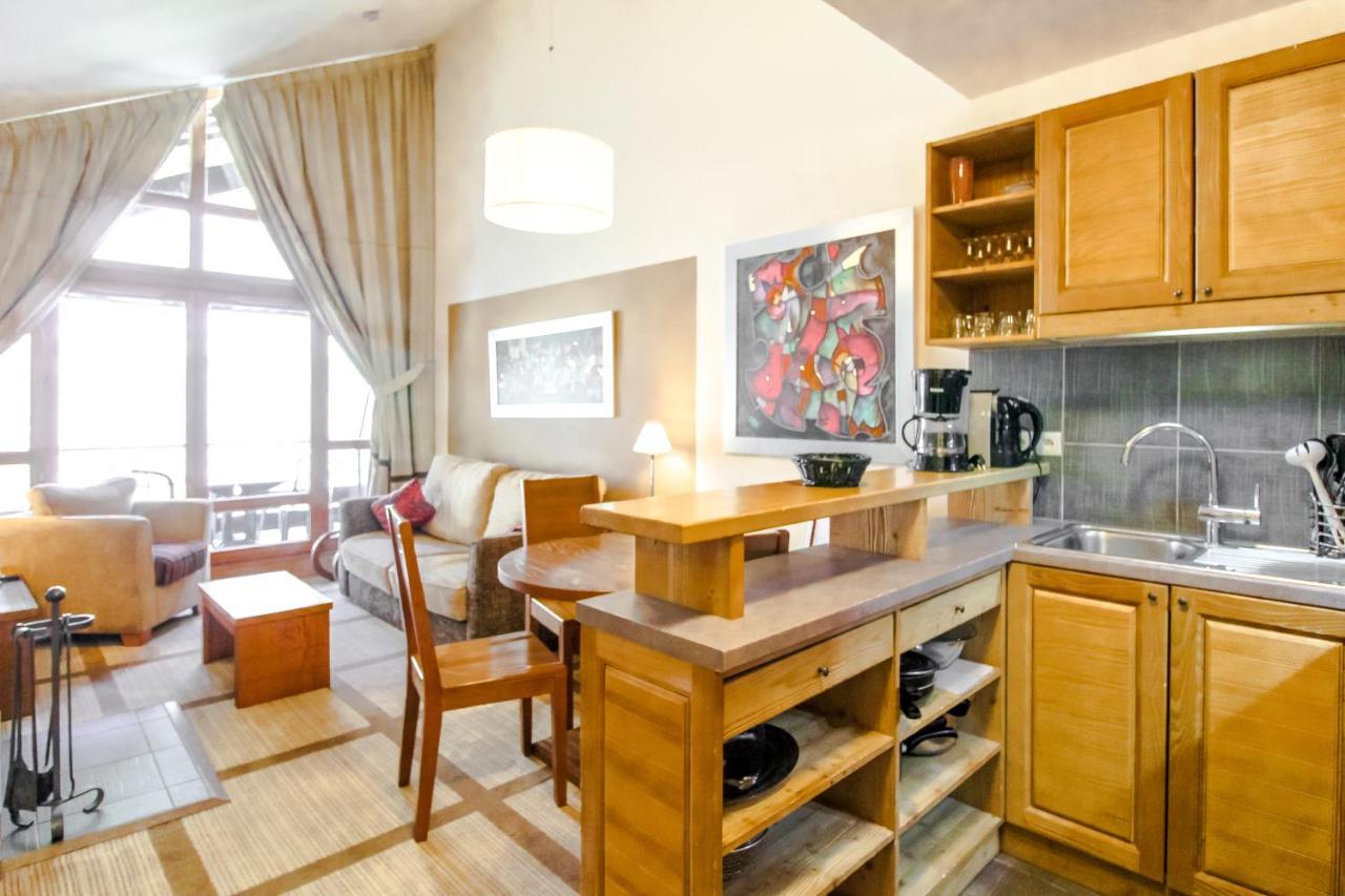 Les Terrasses D'Eos, 1-Bed Apartment With Fireplace, Ski In, Ski Out Flaine Exteriör bild