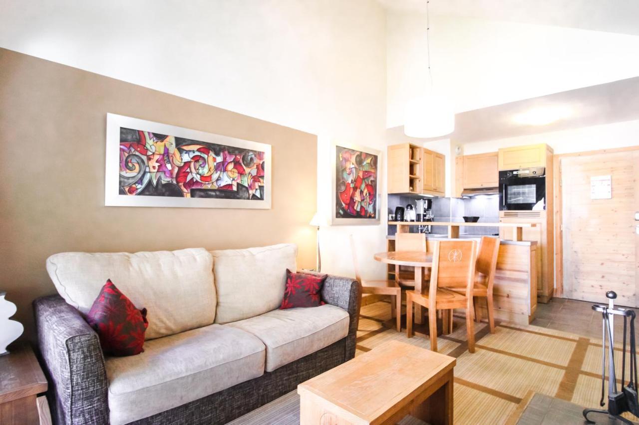 Les Terrasses D'Eos, 1-Bed Apartment With Fireplace, Ski In, Ski Out Flaine Exteriör bild