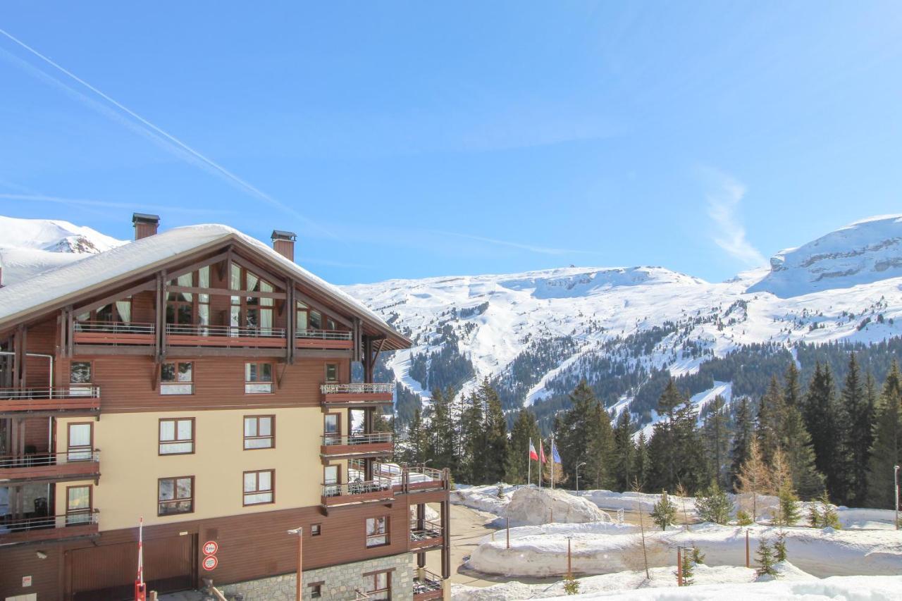 Les Terrasses D'Eos, 1-Bed Apartment With Fireplace, Ski In, Ski Out Flaine Exteriör bild