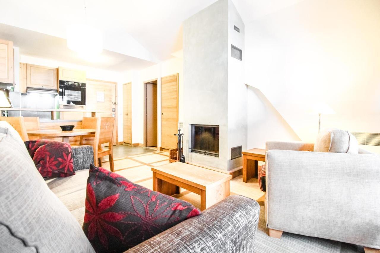 Les Terrasses D'Eos, 1-Bed Apartment With Fireplace, Ski In, Ski Out Flaine Exteriör bild
