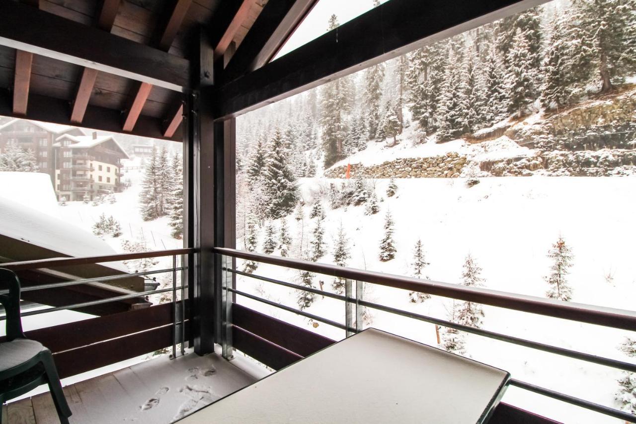 Les Terrasses D'Eos, 1-Bed Apartment With Fireplace, Ski In, Ski Out Flaine Exteriör bild