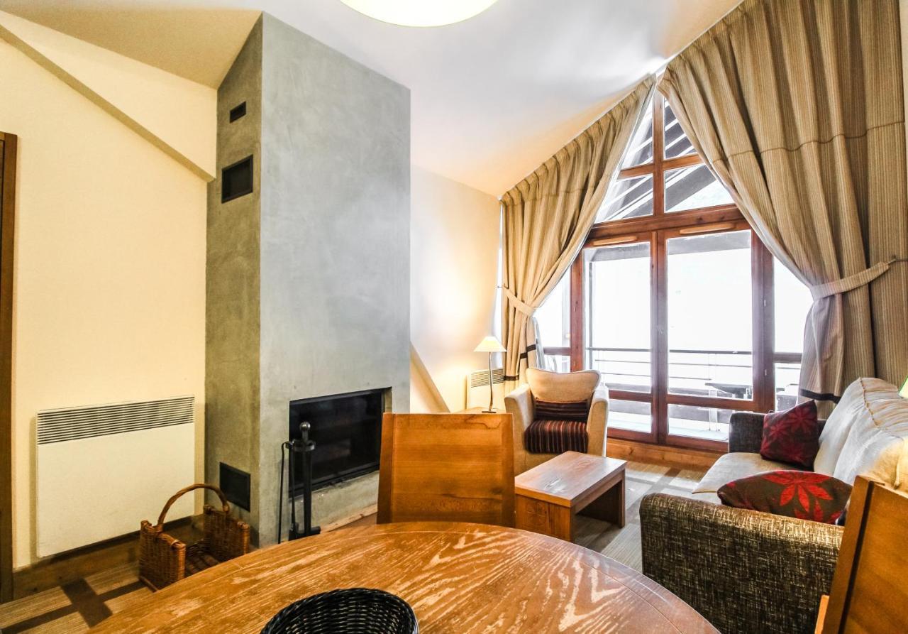 Les Terrasses D'Eos, 1-Bed Apartment With Fireplace, Ski In, Ski Out Flaine Exteriör bild