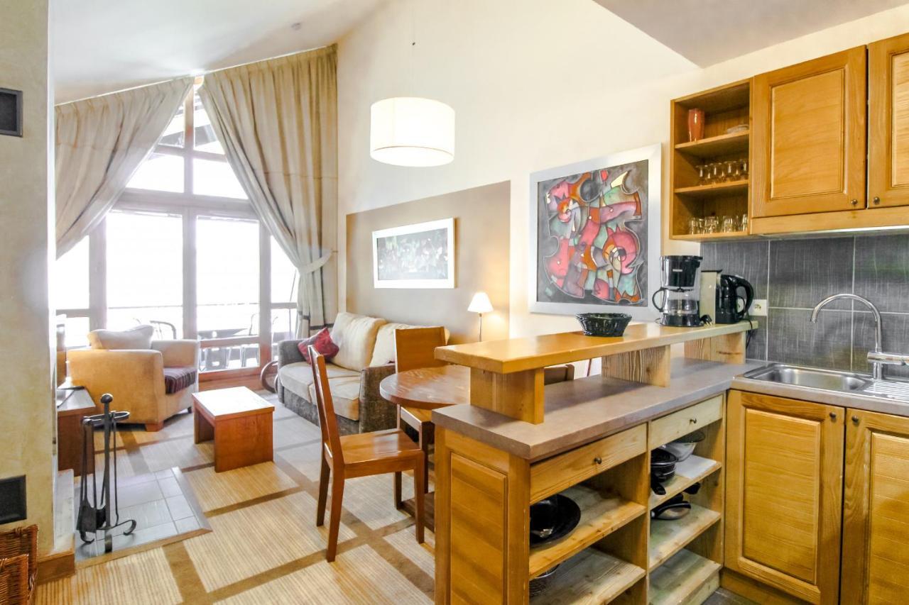 Les Terrasses D'Eos, 1-Bed Apartment With Fireplace, Ski In, Ski Out Flaine Exteriör bild