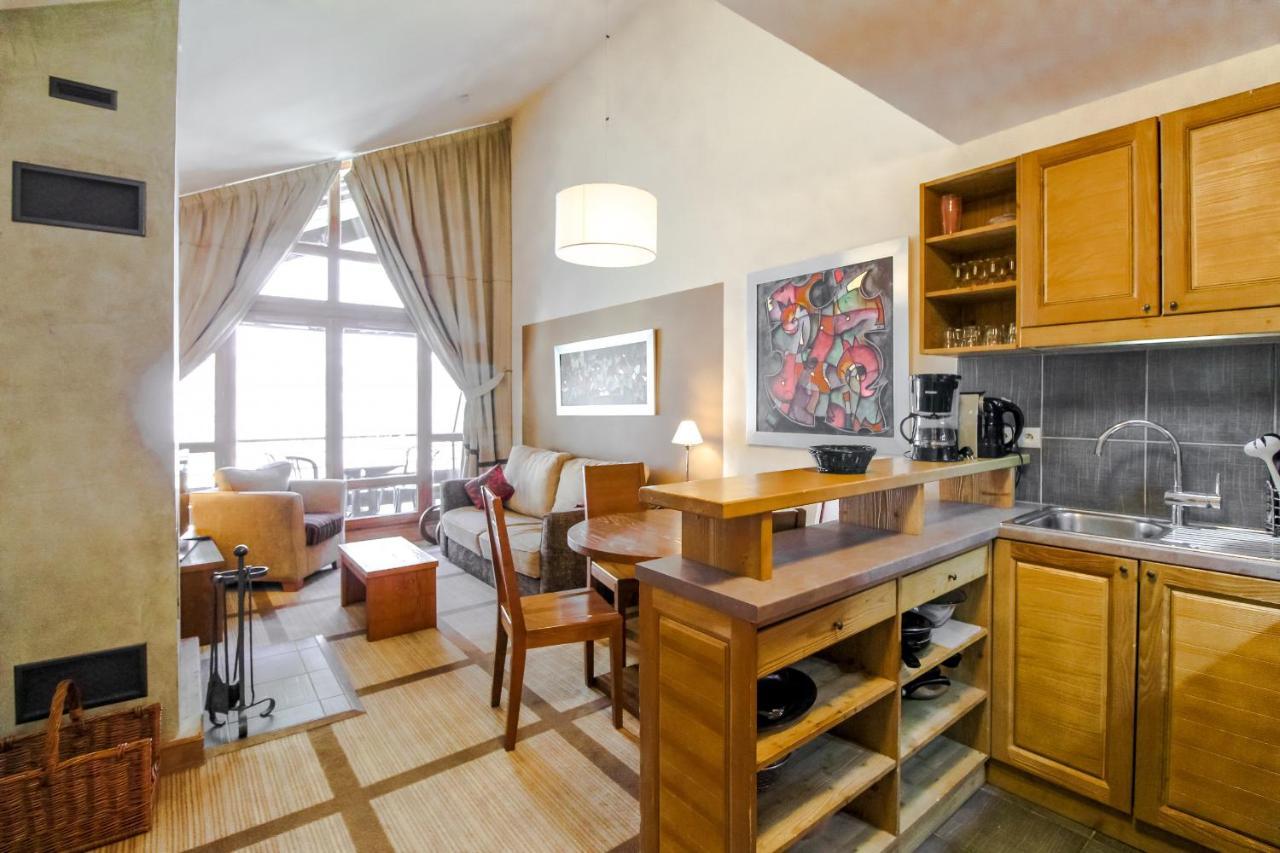Les Terrasses D'Eos, 1-Bed Apartment With Fireplace, Ski In, Ski Out Flaine Exteriör bild