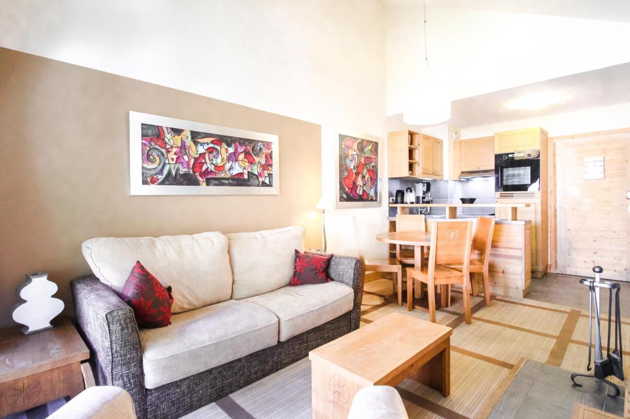 Les Terrasses D'Eos, 1-Bed Apartment With Fireplace, Ski In, Ski Out Flaine Exteriör bild