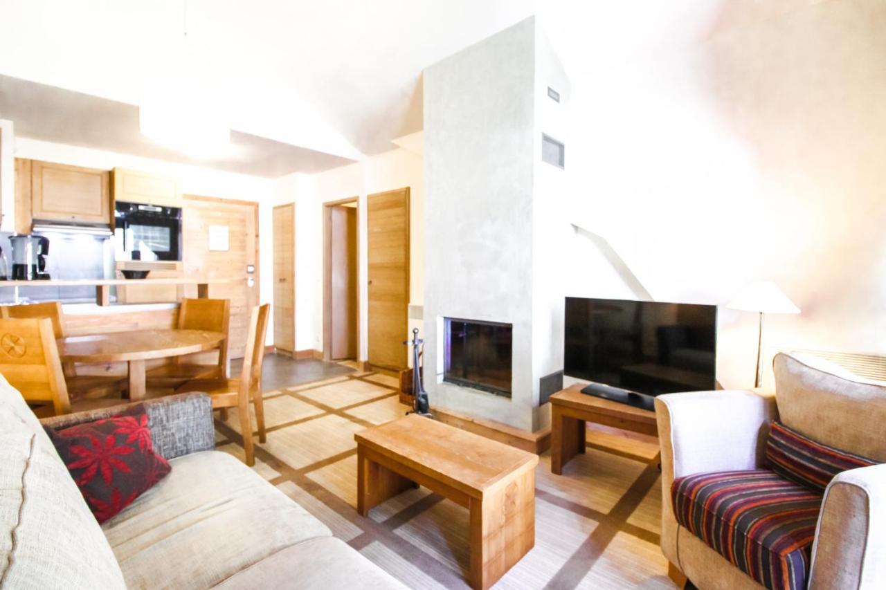 Les Terrasses D'Eos, 1-Bed Apartment With Fireplace, Ski In, Ski Out Flaine Exteriör bild
